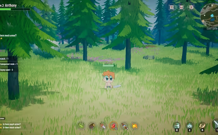 Zrzut okrenu popularnego mmorpg w przestrzeni web3games
